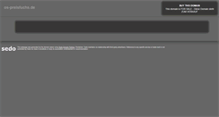 Desktop Screenshot of os-preisfuchs.de