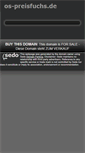 Mobile Screenshot of os-preisfuchs.de